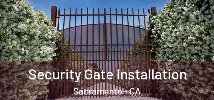 Security Gate Installation Sacramento - CA